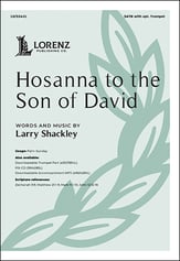 Hosanna to the Son of David SATB choral sheet music cover